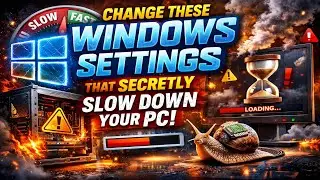Измените эти 5 параметров Windows, которые незаметно замедляют работу вашего ПК!