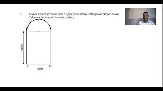 Area Of A Compound Shape | Grade 10 Maths #mathematics #education