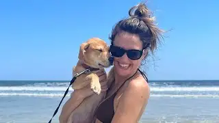 Our Puppy’s First Beach Day (Plus Date Night!)