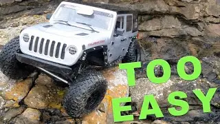 Axial SCX6 makes it all look too easy...