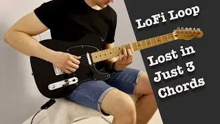 When you lose yourself in just 3 clean chords | Hypnotic LoFi Guitar Loop