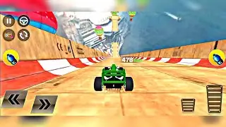 Formula Car Racing Stunts Simulator 2021 - Impossible Car Mega Ramp 3D - Android Gameplay #2