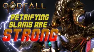 Petrifying Slam isn't So BAD!!! Godfall Bulwark Gameplay Highlights