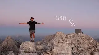 спит с козами в горной хижине с видом на Италию и Словению