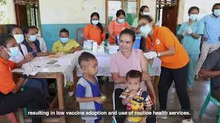 One Year of USAID Support for the COVID-19 Response in Timor-Leste