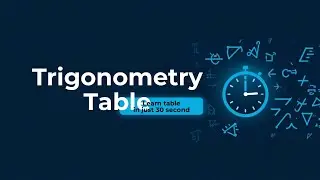 learn how to find values of trigonometry table | Trigonometry table kese bnaye ? 📚📝 part 3