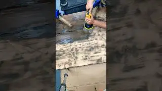 Table build MISTAKE | re-sanding the whole top #woodworking #mistake #fail