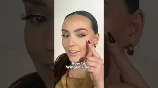 How to do a winged liner #wingedlinertutorial #wingedliner #makeuptutorial