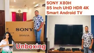 Sony X80H 85 Inch UHD HDR 4K Smart Android TV