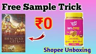Free Sample Offer Today | Shopee Very Cheap product unboxing | Free products unboxing | Tech with DC