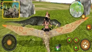 Tamed Jurassic Survival: Princess Rides Pterodactyl - Android Gameplay