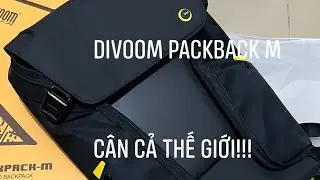 Một chiếc review về balo mới. Divoom Backpack M