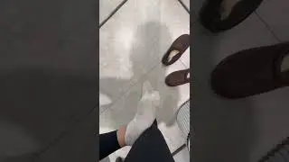 New white socks try on #tryon #tryonhaul #whitesocks #socksaddict #womanshoes #gym