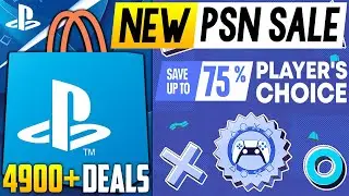 GIGANTIC NEW PSN SALE LIVE NOW! PSN Player's Choice Sale 4900+ Deals (NEW PlayStation Deals 2025)