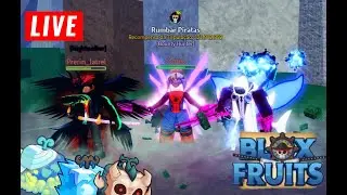 BLOX FRUIT REWORK CONTROL!!! CA&Ccedil;ANDO SEA BEAST, PVP, TRADES. VENHA JOGAR!