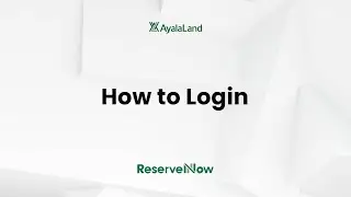ReserveNow How to Login