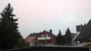 Blitzeinschlag in Okarben am 29.07.2014