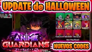 🎃NUEVA UPDATE de HALLOWEEN en Anime Guardians [UPDATE 17]  #roblox