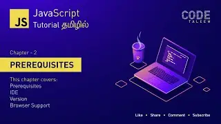 JavaScript Chapter 2 - Prerequisites