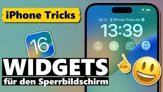 Widgets für den Sperrbildschirm, die echt praktisch sind! 😃👍