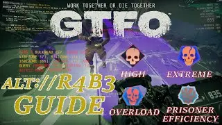We Won't Be Sustaining Any Damage With These Strategies! - GTFO ALT://R4B3 Guide