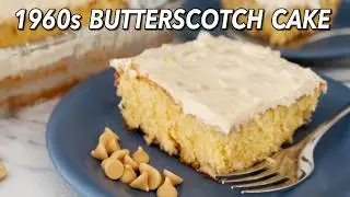 Butterscotch Cake | Recipe from 1963