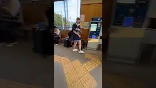 第一次到米子搭虎航，一眼望盡的機場、無人車站、復古電車，好喜歡😍 #米子 #虎航 #日本旅遊