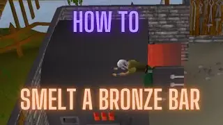 Osrs How to smelt a bronze bar