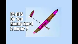 RES glider -  Do you really need a motor?    Thermal climb out.