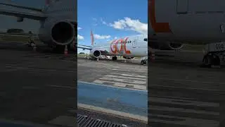 SO ESPERANDO O PESSOAL EMBARCAR PRA MIM PODE FAZER O PUSHBACK DELE GOL BOEING 737 800  TOP DEMAIS.