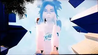 Giantess Neon Growth (Popular Clips) Focus-Edit