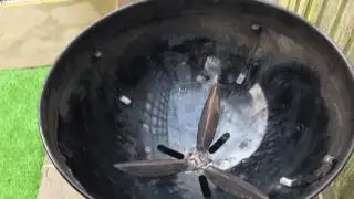 BBQGuru universal adaptor installation on Weber 57cm kettle