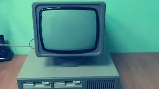 Robotron 1715M включаем 30 летний компьютер из ГДР