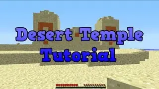 Minecraft Xbox 360 Desert Temple Tutorial ( 