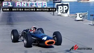 S&eacute;rie F1 Antiga - Sir Jackie Stewart com sua BRM em Monza 1967