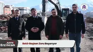 Bekir Başkan Zoru Başarıyor