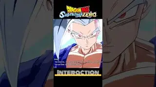 Ultra Instinct Goku Trains Beast Gohan (Unique Interaction) 😎 #dragonballsparkingzero #shorts