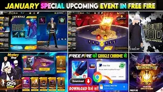 Upcoming Events in Free Fire l Free Fire New Event l Ff New Event l Jujutsu Kaisen Fist Skin Event