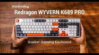 REDRAGON WYVERN K689 PRO | Mint Mambo Switch | ASMR @redragonkeyboard