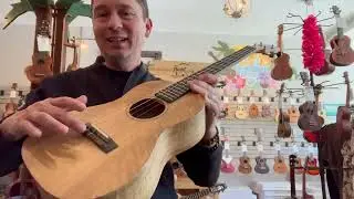 Pono MGB Mango Baritone Ukulele Demo/Review at Aloha City Ukes