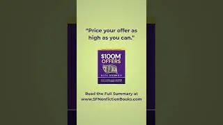 &ldquo;Price your offer as high as you can.&rdquo;