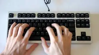 Filco in Vortex Aluminum Case Typing Test (Cherry MX Red) - KeyChatter.com