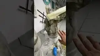 Пластилин на основе нашей эпоксидной смолы GreenEpoxy. Адгезия к бетону