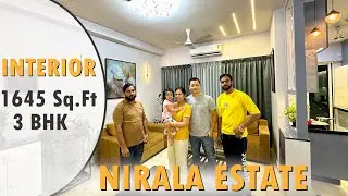 Interior Design in Nirala Estate | 3 BHK 1645 Sq.Ft | Noida Extension | Small Budget Big Makeover