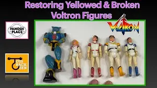 Fixing and Restoring Panosh Place Voltron Figures - Deyellowing Safely