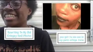 Reacting To / Recreating My Old Cringey EmO Photos!! // k A Y