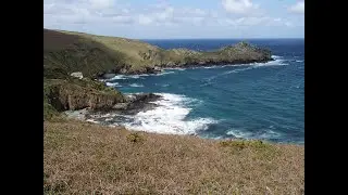 Walking the SW Coast Path  Cornwall  Rosemergy to St Ives