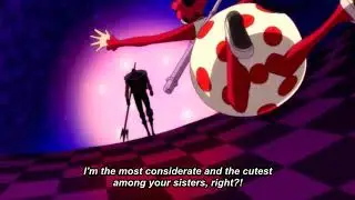 Katakuri stabs himself and yells at his sister
