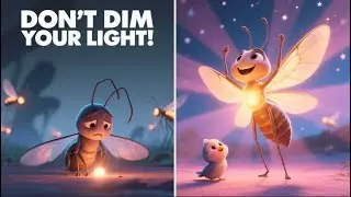 The Firefly Who Dimmed Her Light | Don't Hide Your Gifts Animated Moral Story for Kids