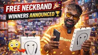 FREE Neckband 😱 Giveaway Winners Announced ✅
